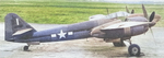 Captured Japanese Ki-83 aircraft with American markings at rest, date unknown