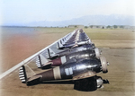 P-26 Peashooter fighters of USAAC 17th Pursuit Group at rest, March Field, California, United States, 18 Feb 1935