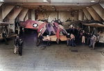 Crewmen spotting F4F-4 Wildcat fighter in Long Island