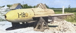 Captured MXY7 Ohka Model 11 aircraft I-18, Yontan Airfield, Okinawa, Japan, Apr 1945, photo 1 of 7