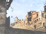 Cisterna, Italy in ruins, May-Jun 1944