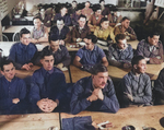 Ooperation Jedburgh personnel in a demolition class, Milton Hall, Cambridgeshire, England, United Kingdom, circa 1944