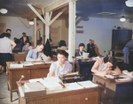 Staff of the property control section of Jerome War Relocation Center, Arkansas, United States, 19 Nov 1942