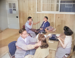 Optometry clinic at Jerome War Relocation Center, Arkansas, United States, 17 Nov 1942