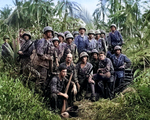 US Marine Raiders at Cape Totkina, Bougainville, Jan 1944