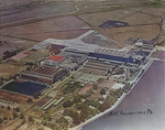 Aerial view of Naval Aircraft Factory at Philadelphia Navy Yard, Pennsylvania, United States, date unknown