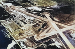 Aerial view of Naval Air Station Atlanta, Georgia, United States, as it appeared in the Mar 1948 edition of the 