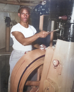 African-American US Merchant Marine oiler Arnold R. Fesser: 