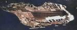 Aerial view of Naval Air Station Ford Island, Oahu, Hawaii, 1962; seen in Oct 1965 issue of US Navy publication Naval Aviation News