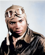 US Army Air Force Tuskegee airman Lieutenant Howard A. Wooten, circa Dec 1944