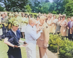 US President Harry Truman decorating General Dwight Eisenhower with the Distinguished Service Medal, Washington DC, United States, 18 Jun 1945, photo 3 of 6