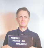 Mug shot of Prince Josias, Apr 1947