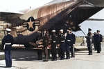 Casket carrying Douglas MacArthur