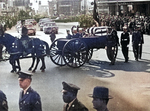 Funeral procession of Douglas MacArthur in Norfolk, Virginia, United States, 9 Apr 1964