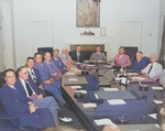 US President Harry Truman with his cabinet, White House, Washington DC, United States, 10 Aug 1945, photo 5 of 5