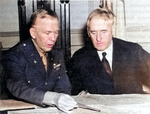 George Marshall and Henry Stimson, circa 1942