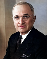 Portrait of Harry Truman, circa 1945