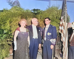 Bess Truman, US President Harry Truman, and Shah of Iran Mohammad Reza Pahlavi in the United States, 18 Nov 1949