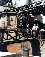 Truman aboard USS Augusta en route to Potsdam Conference, 7 Jul 1945, 3 of 3