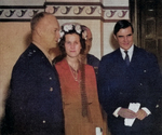 Dwight Eisenhower, Constance Rivington Russell, and John Winant, 1940s