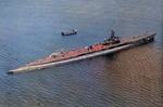 Starboard view of USS Blackfin, 1944