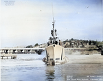 USS Blenny off Mare Island Naval Shipyard, California, United States, 4 Nov 1947, photo 3 of 3