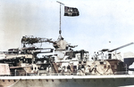 View of the after part of Admiral Graf Spee