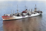 Haskell-class attack transport USS Glynn, 1950s