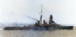 Training ship Hiei during the 1930s, photo 1 of 3