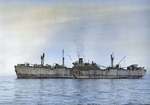 Liberty Ship SS Carlos Carrillo, in San Francisco Bay, California, United States, circa late 1945 or early 1946