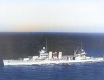 USS Minneapolis underway, 25 Jun 1938; note 