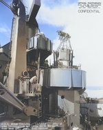 View of starboard side 40mm Bofors mount aboard USS North Carolina, Pearl Harbor Navy Yard, US Territory of Hawaii, 15 Nov 1942