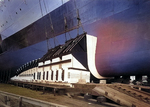 Battleship North Carolina at New York Navy Yard, Brooklyn, New York, United States, early Jun 1940