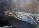 Bow of USS North Carolina while the ship was at New York Navy Yard, Brooklyn, New York, United States, Feb 1942