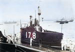 USS Permit alongside another submarine, Manila Bay, Philippine Islands, 1939-1941