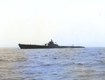 Pickerel off the Mare Island Navy Yard, California, 22 Dec 1942, photo 1 of 2