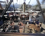 View forward from USS Quincy