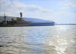 HMS Repulse at Haifa, Palestine, Jul 1938, photo 2 of 3