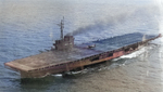 USS Sable underway, Lake Michigan, United States, 1944-1945