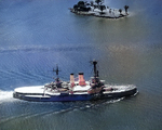 Schlesien in the Panama Canal, Mar 1938, photo 1 of 2