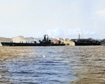 USS Sennet off the Panama Canal Zone, Jun 1946