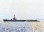 USS Tang off Mare Island Navy Yard, Vallejo, California, United States, 2 Dec 1943, photo 2 of 2