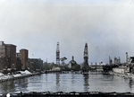 Tirpitz fitting out, 2 Feb 1940