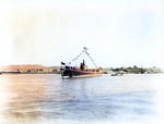 Submarine Wahoo in mid-channel just outside of Mare Island Navy Yard, Vallejo, California, United States, 14 Feb 1942