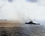 Yamato during the Battle off Samar, 25 Oct 1944