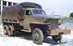 Studebaker US6 2 1/2-ton 6x6 transport truck, built to the same specifications as the GMC CCKW but in much fewer numbers, date unknown, photo 2 of 3