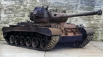 T40 prototype tank at Fort Knox, Kentucky, United States, 1949