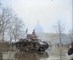 M2A3 light tank on parade during the Army Day Parade, Washington, DC, United States, 6 Apr 1939