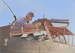 M3A1 Scout Car in exercise, Fort Riley, Kansas, United States, date unknown, photo 2 of 4