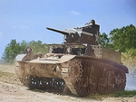 M3 light tank in training at Fort Knox, Kentucky, United States, Jun 1942, photo 4 of 4